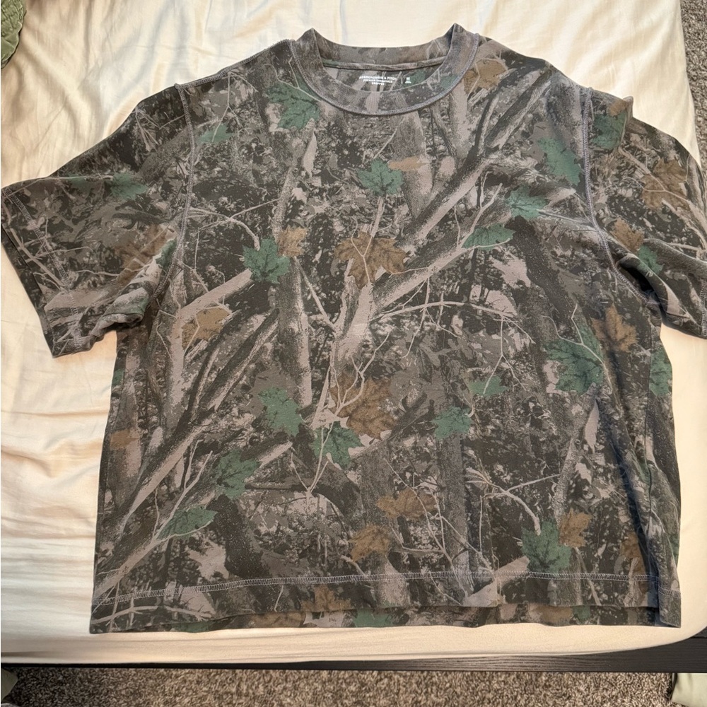 Camo Print T-Shirt